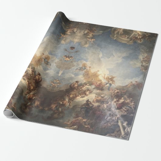 Prins de Versailles wrapping Paper Cadeaupapier (Uitgerold)