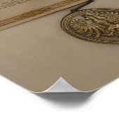 Prins Diploma investeert Otto von Bismarck Poster (Hoek)