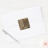 Prins Diploma investeert Otto von Bismarck Vierkante Sticker (Envelop)