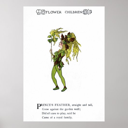 Prins doezelaar poster (Voorkant)