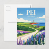 Prins Edward Eiland Canada Briefkaart (Voorkant / Achterkant)