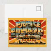 Prins Edward Eiland Canada Vintage Briefkaart (Voorkant / Achterkant)