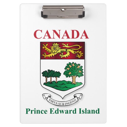 Prins Edward Island - wapen Klembord (Voorkant)