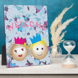 prins en prinses in sprookje, bloem bloem fotoplaat