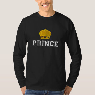 Prins en prinses stellen shirten t-shirt