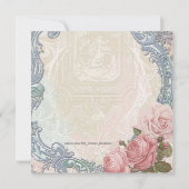 Prins en Prinses Tweeling Baby Shower Kaart (Achterkant)