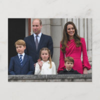 Prins en Prinses van Wales met hun kinderen