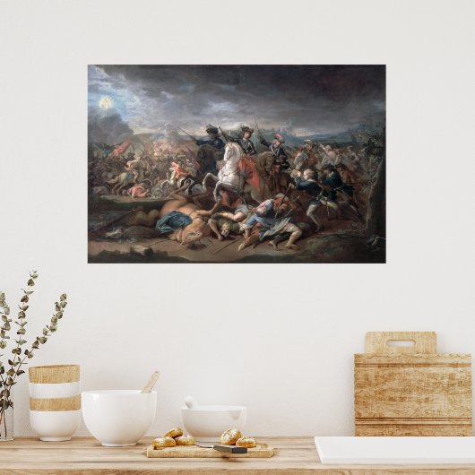 Prins Eugene van Savoy op het Siege van Poster (Keuken)