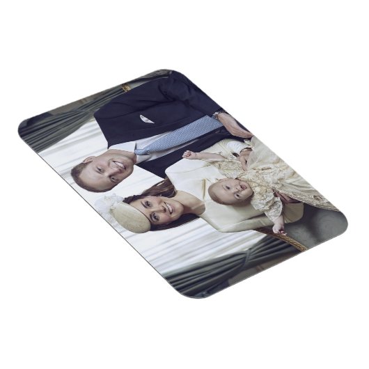 Prins George christening Oct 2013 gestileerd Magneet (Rechterzijde)