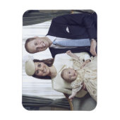 Prins George christening Oct 2013 gestileerd Magneet (Verticaal)