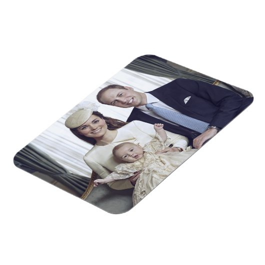 Prins George christening Oct 2013 gestileerd Magneet (Linkerzijde)