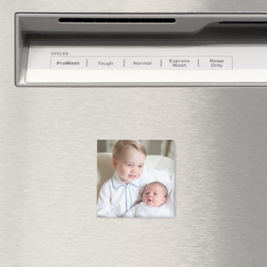 Prins George en prinses Charlotte Magneet (Insitu (Vaatwasser))