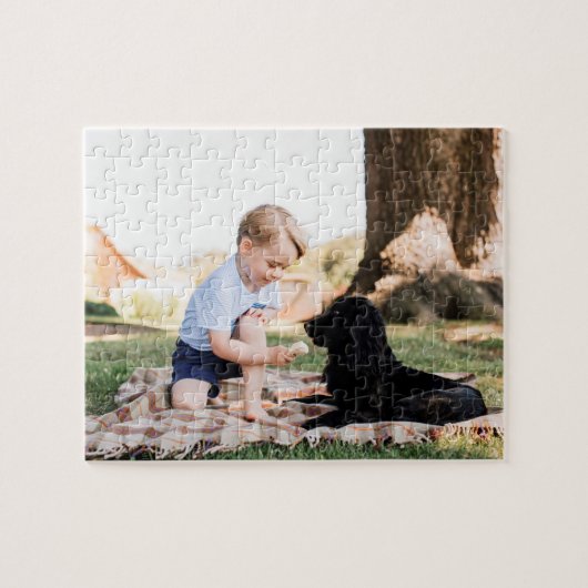 Prins George met hond Legpuzzel (Horizontaal)