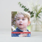Prins George van Cambridge Briefkaart (Staand voorkant)