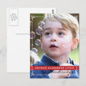 Prins George van Cambridge Briefkaart (Voorkant / Achterkant)