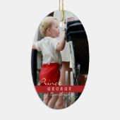 Prins George van Cambridge Keramisch Ornament (Rechts)