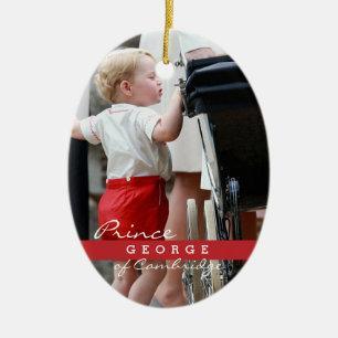 Prins George van Cambridge Keramisch Ornament