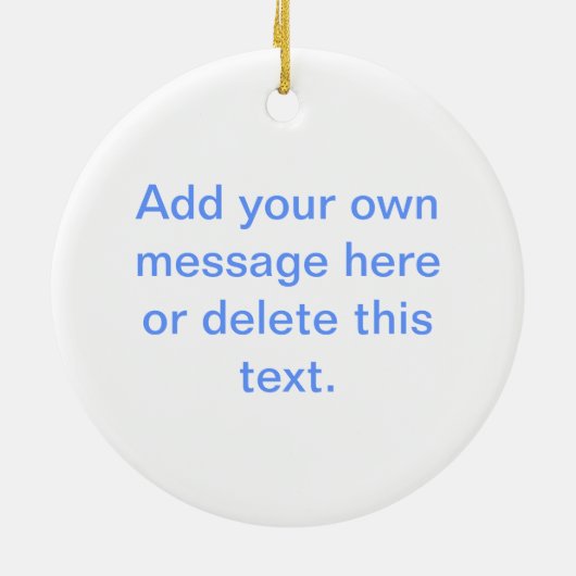 Prins George van Cambridge Pillow en Crown Keramisch Ornament (Achterkant)