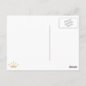 Prins George van Cambridge Souvenir Post Card Briefkaart (Achterkant)