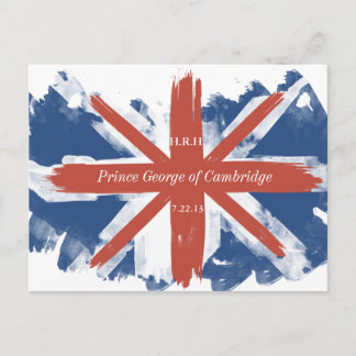 Prins George van Cambridge Souvenir Post Card Briefkaart