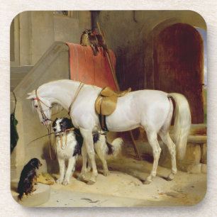 Prins George's favorieten (olie op doek) Bier Onderzetter