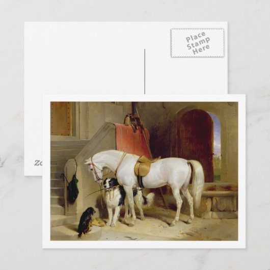 Prins George's favorieten (olie op doek) Briefkaart (Voorkant / Achterkant)