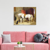 Prins George's favorieten (olie op doek) Canvas Afdruk (Insitu (Woonkamer))