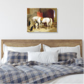 Prins George's favorieten (olie op doek) Canvas Afdruk (Insitu (Slaapkamer))