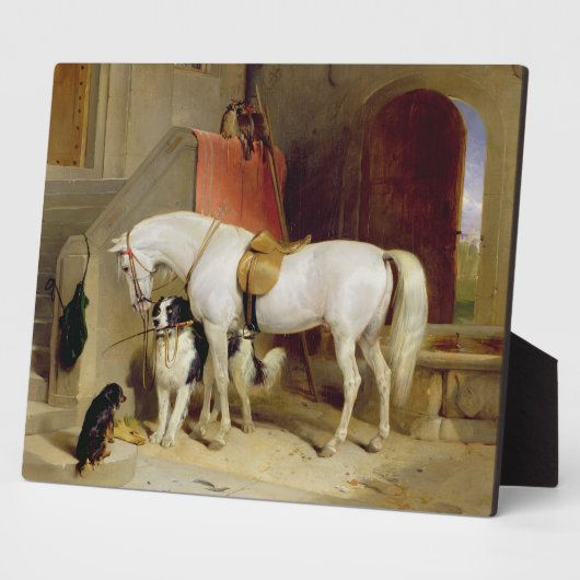 Prins George's favorieten (olie op doek) Fotoplaat (Zijkant)