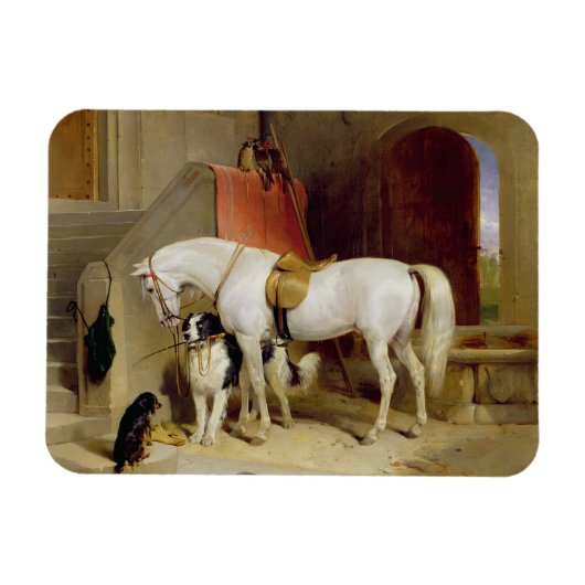 Prins George's favorieten (olie op doek) Magneet (Horizontaal)