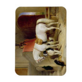 Prins George's favorieten (olie op doek) Magneet (Verticaal)