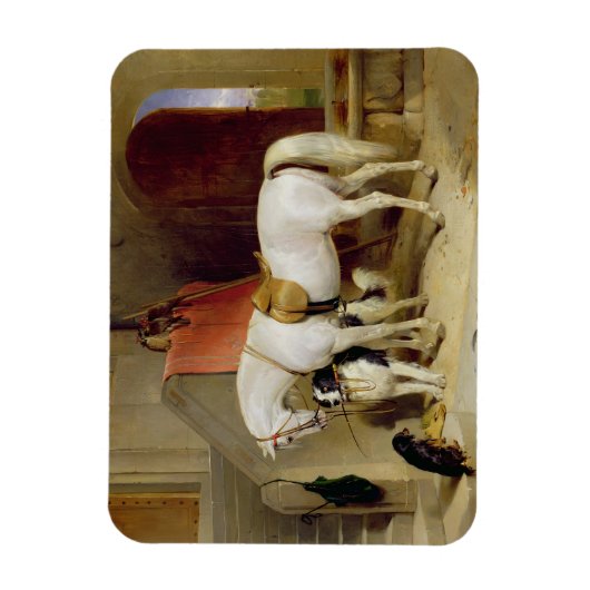 Prins George's favorieten (olie op doek) Magneet (Verticaal)