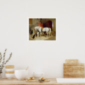 Prins George's favorieten (olie op doek) Poster (Keuken)