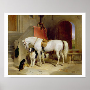 Prins George's favorieten (olie op doek) Poster