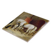 Prins George's favorieten (olie op doek) Tegeltje (Zijkant)