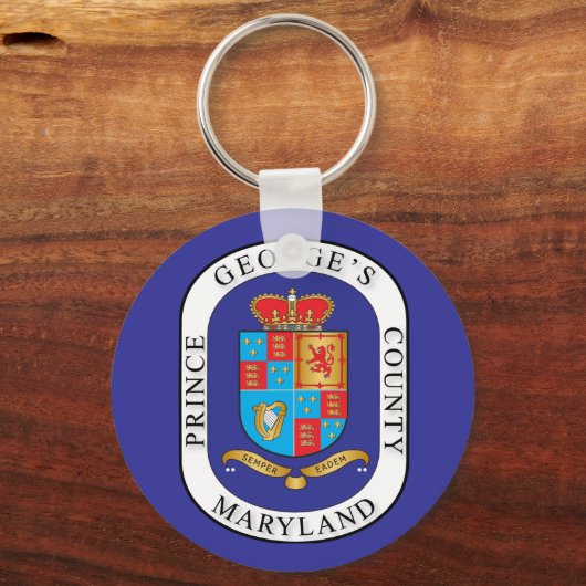 Prins George's graafzoet Sleutelhanger (Voorkant)