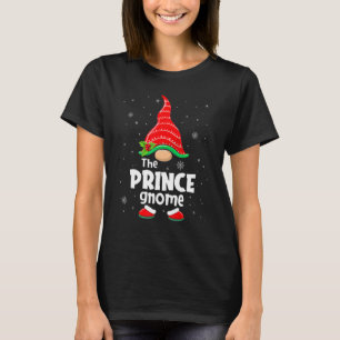 Prins Gnome Matching Family-kerstfeest T-shirt