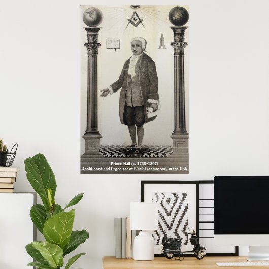 Prins Hall (c. 1735-1807) Poster (Thuiskantoor)