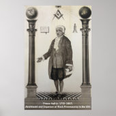 Prins Hall (c. 1735-1807) Poster (Voorkant)