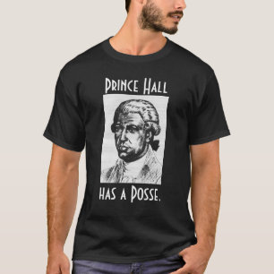 Prins Hall heeft een positie T-shirt