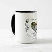 Prins Harry en Meghan Markle Koninklijke Trouwkoff Mok (Voorkant links)