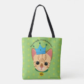 Prins Harry Kitten. Canvas tas (Achterkant)