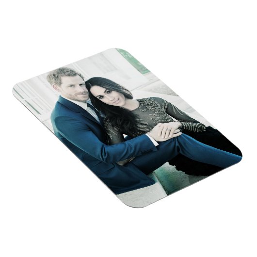 Prins Harry verloving-portret gestileerd Magneet (Rechterzijde)