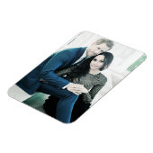 Prins Harry verloving-portret gestileerd Magneet (Linkerzijde)