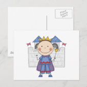 Prins in Castle Tshirts en Gifts Briefkaart (Voorkant / Achterkant)