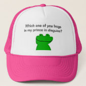 Prins in Disguise Trucker Hat Trucker Pet (Voorkant)