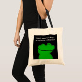 Prins in verkleedtas tote bag (Voorkant (product))