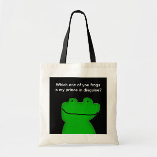 Prins in verkleedtas tote bag