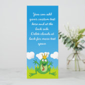 Prins kikker 4 x 9,25 inch (Staand voorkant)