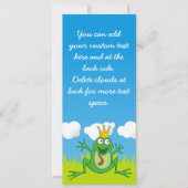 Prins kikker 4 x 9,25 inch (Voorkant)